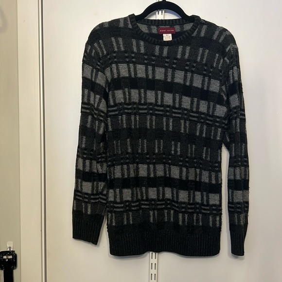 Crewneck oversized knit sweater - Picture 1 of 2
